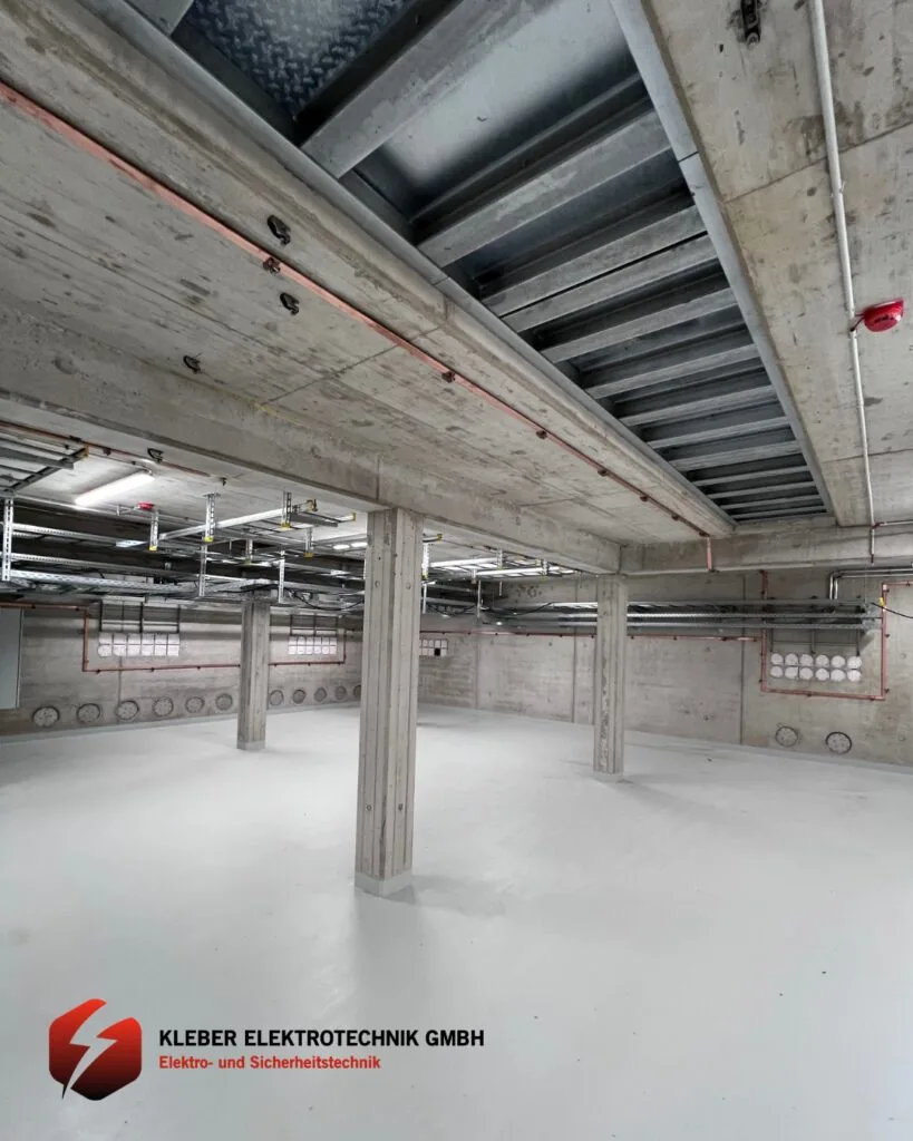 110kV-Schaltanlagenhalle Trassensystem