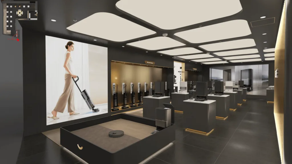 DREAME Flagship Store Innenansicht
