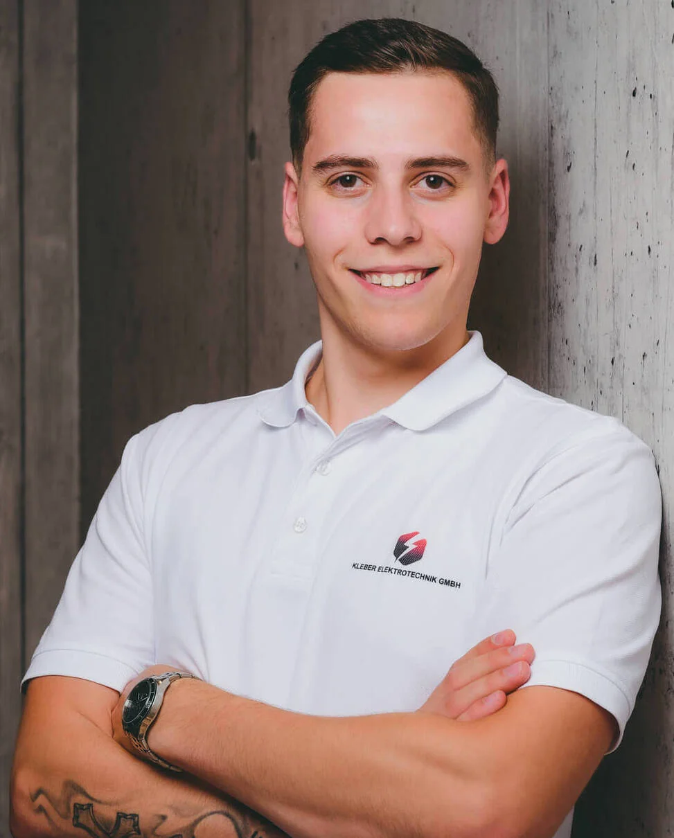 Robin Kleber, Geschäftsführer der Kleber Elektrotechnik GmbH